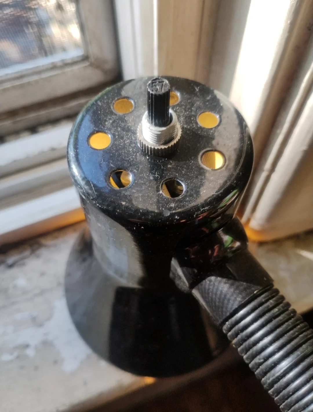 Black clamp lamp in excellent condition - photo 4