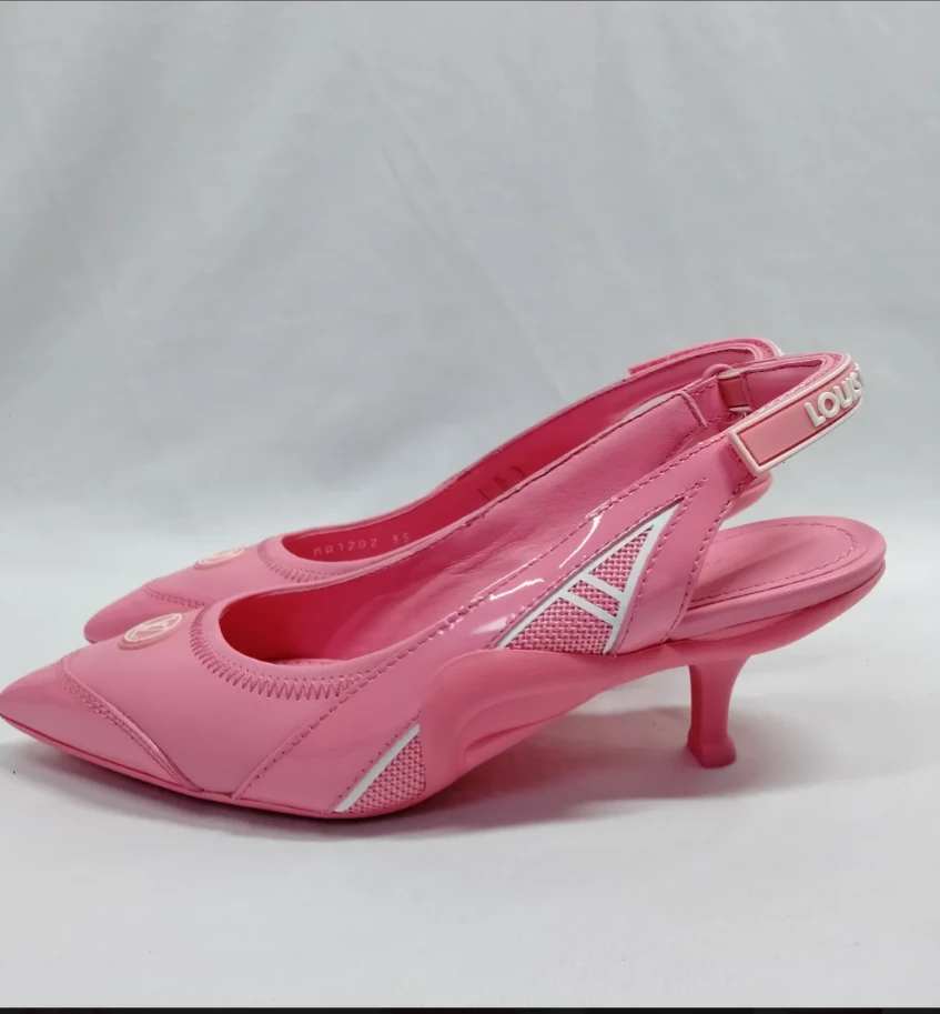Pre-owned Louis Vuitton Pumps Women Pink US 5 - photo 2