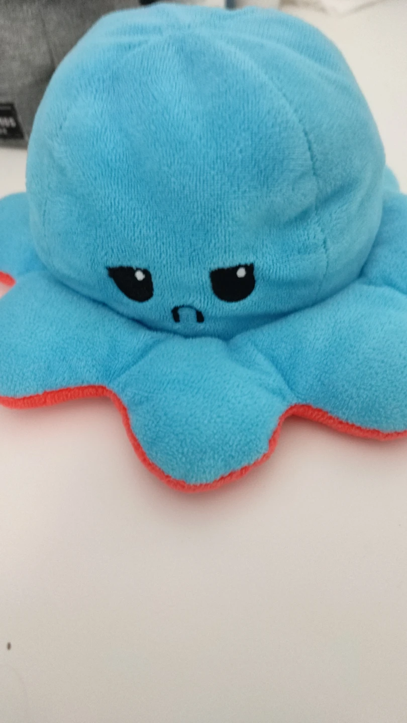 Reversible Octopus Plush Toy