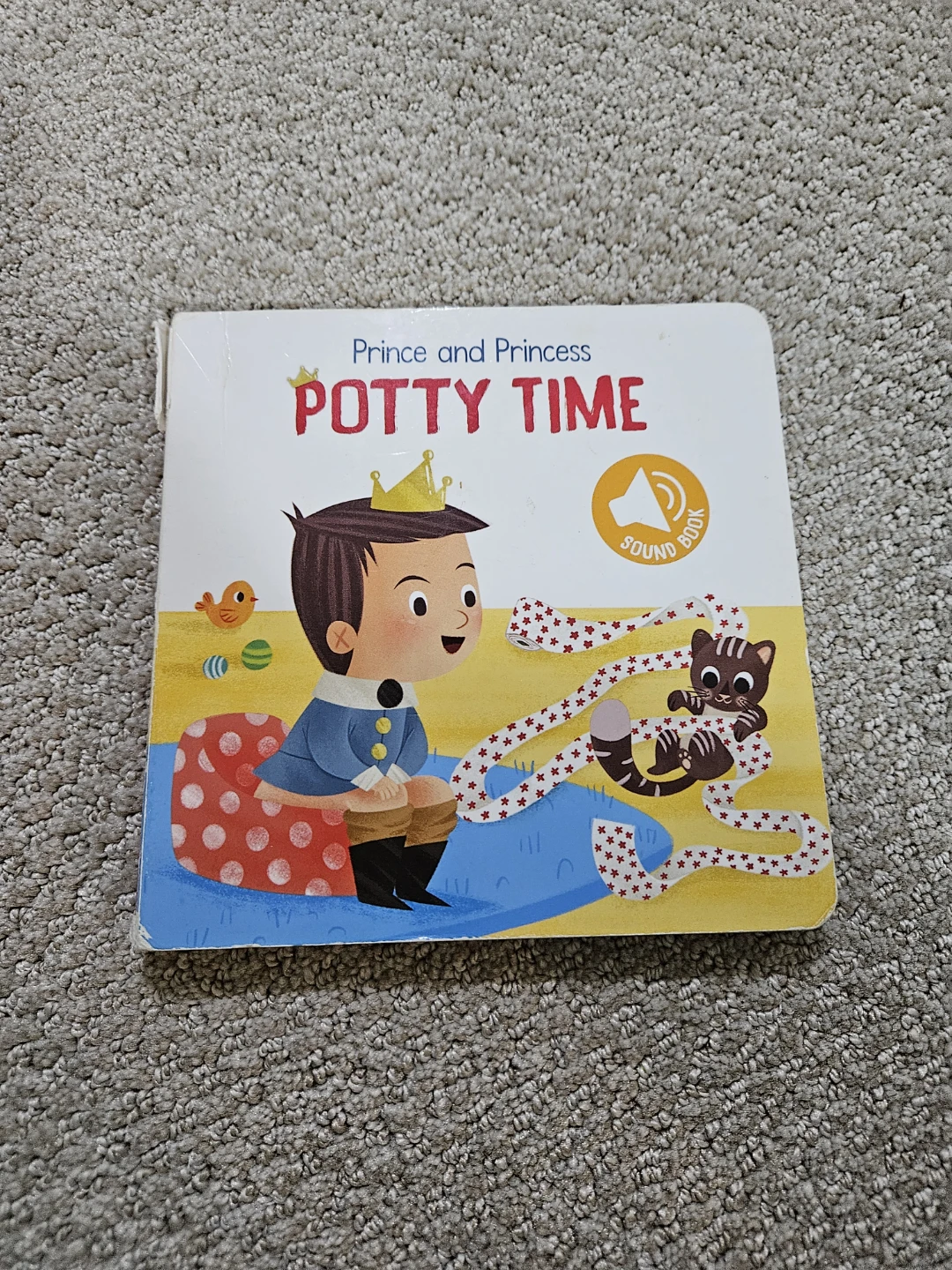 Prince and Princess Potty Time Sound Book