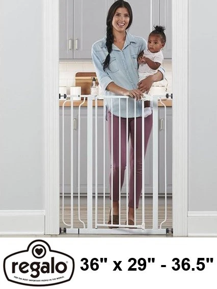 Regalo Easy Step Ultra Tall Safety Gate - photo 3