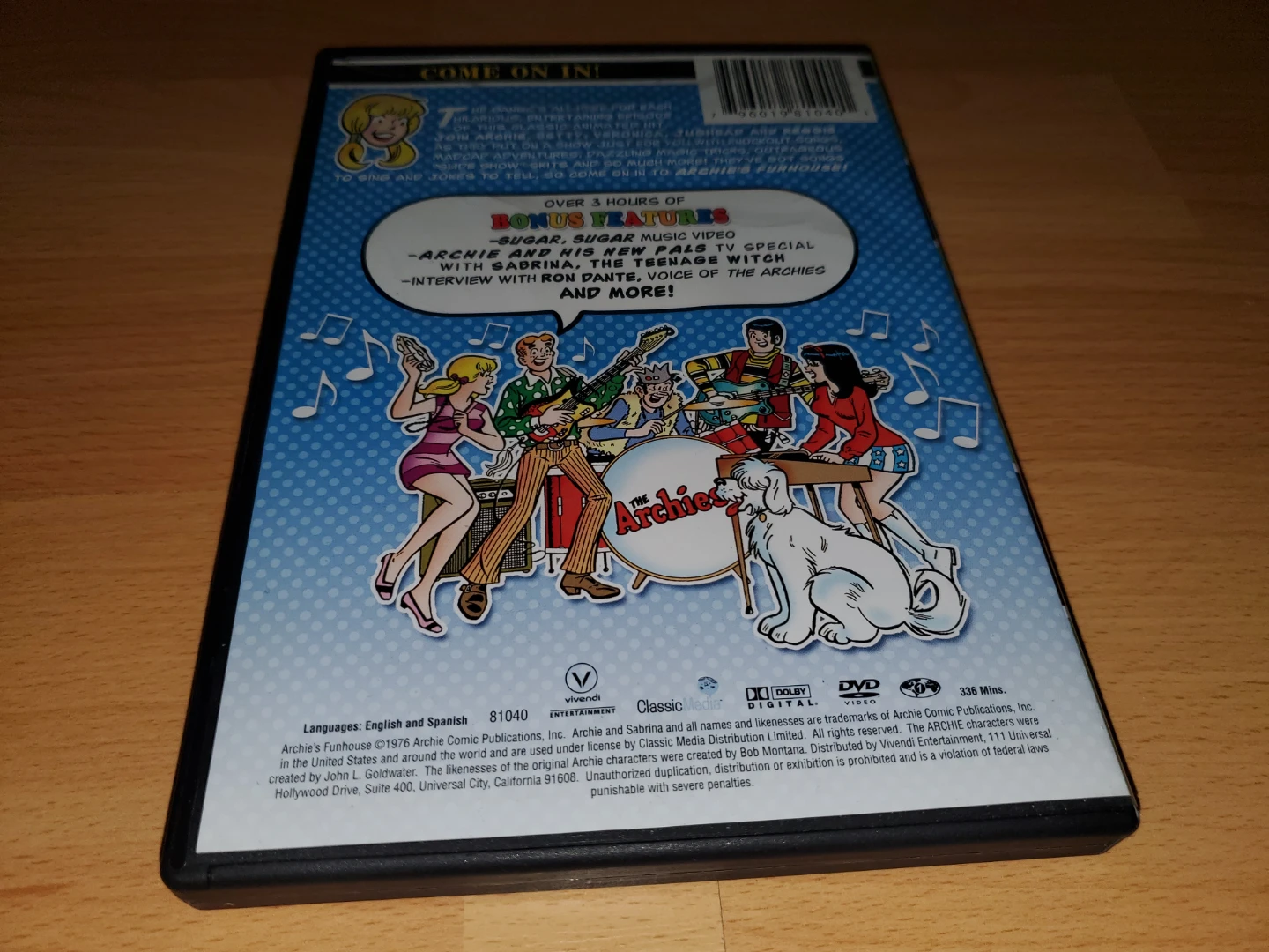 The Archies Funhouse Complete Series DVD 3-Disc Set - photo 4