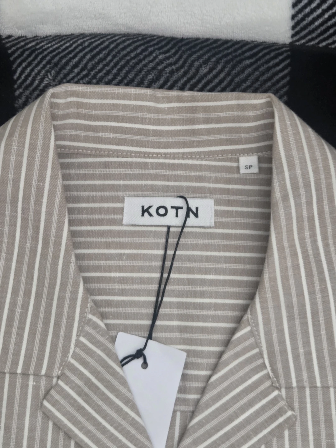 KOTN Short Sleeve Striped Shirt