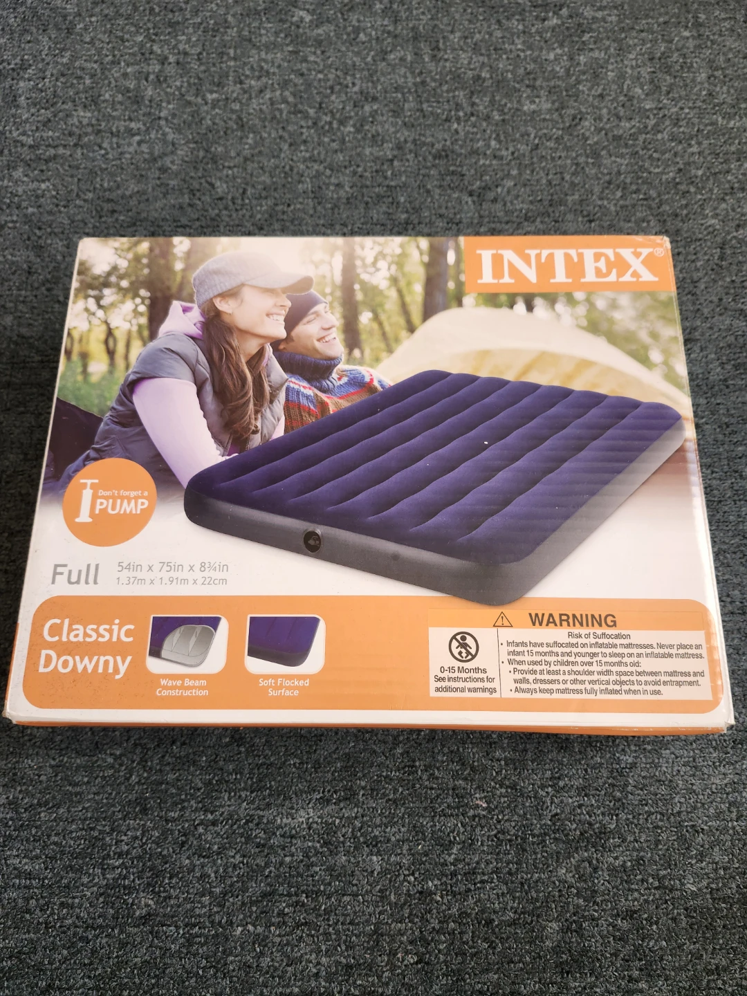 Intex Classic Downy Full Airbed