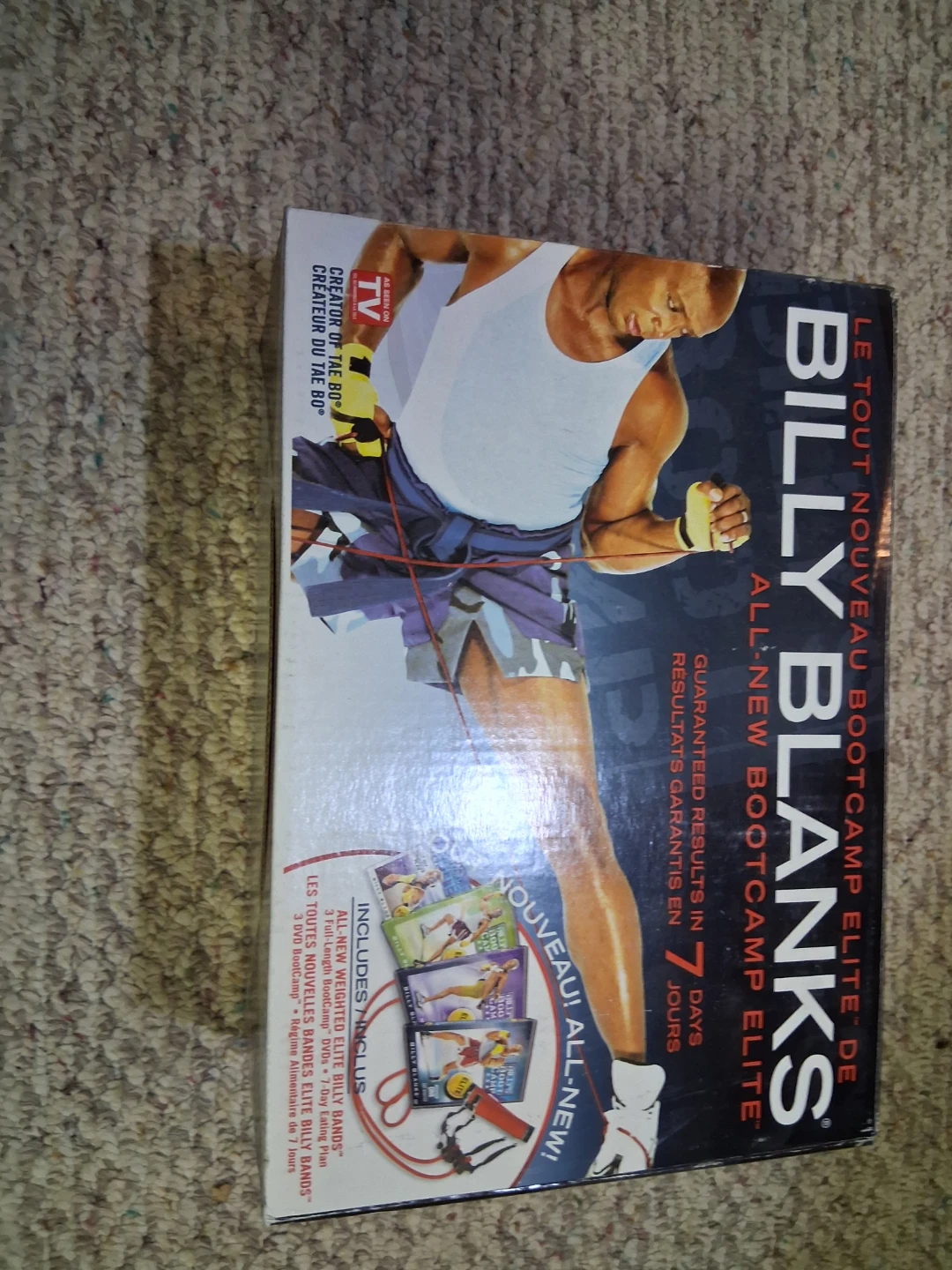 Billy Blanks resistance bands workout set