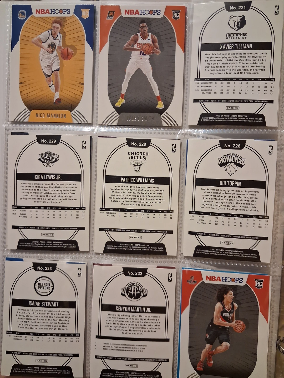 2020-21 Panini NBA Hoops RC Collection - photo 4