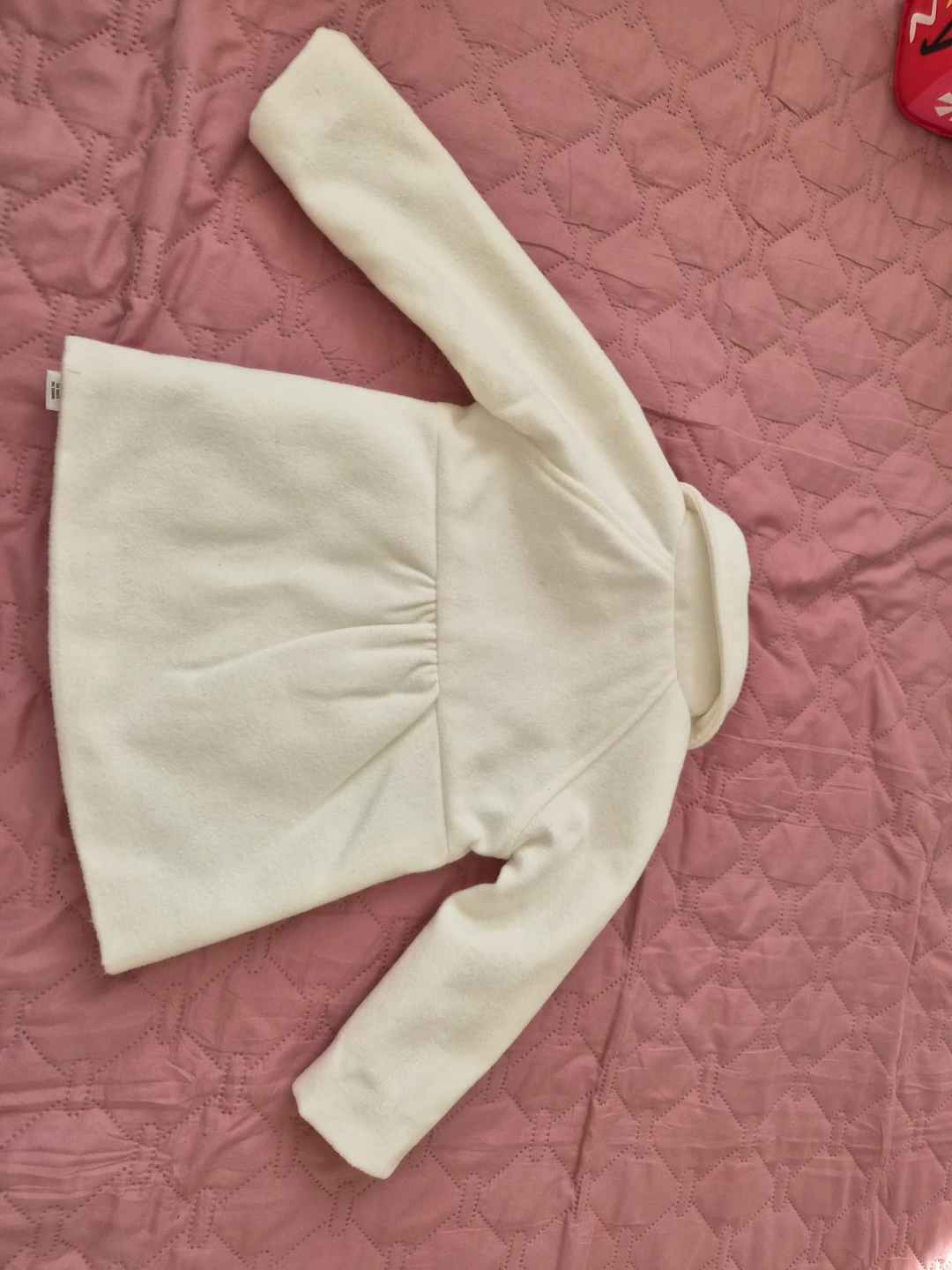 Joe Fresh White Baby Coat 6-12M - photo 3