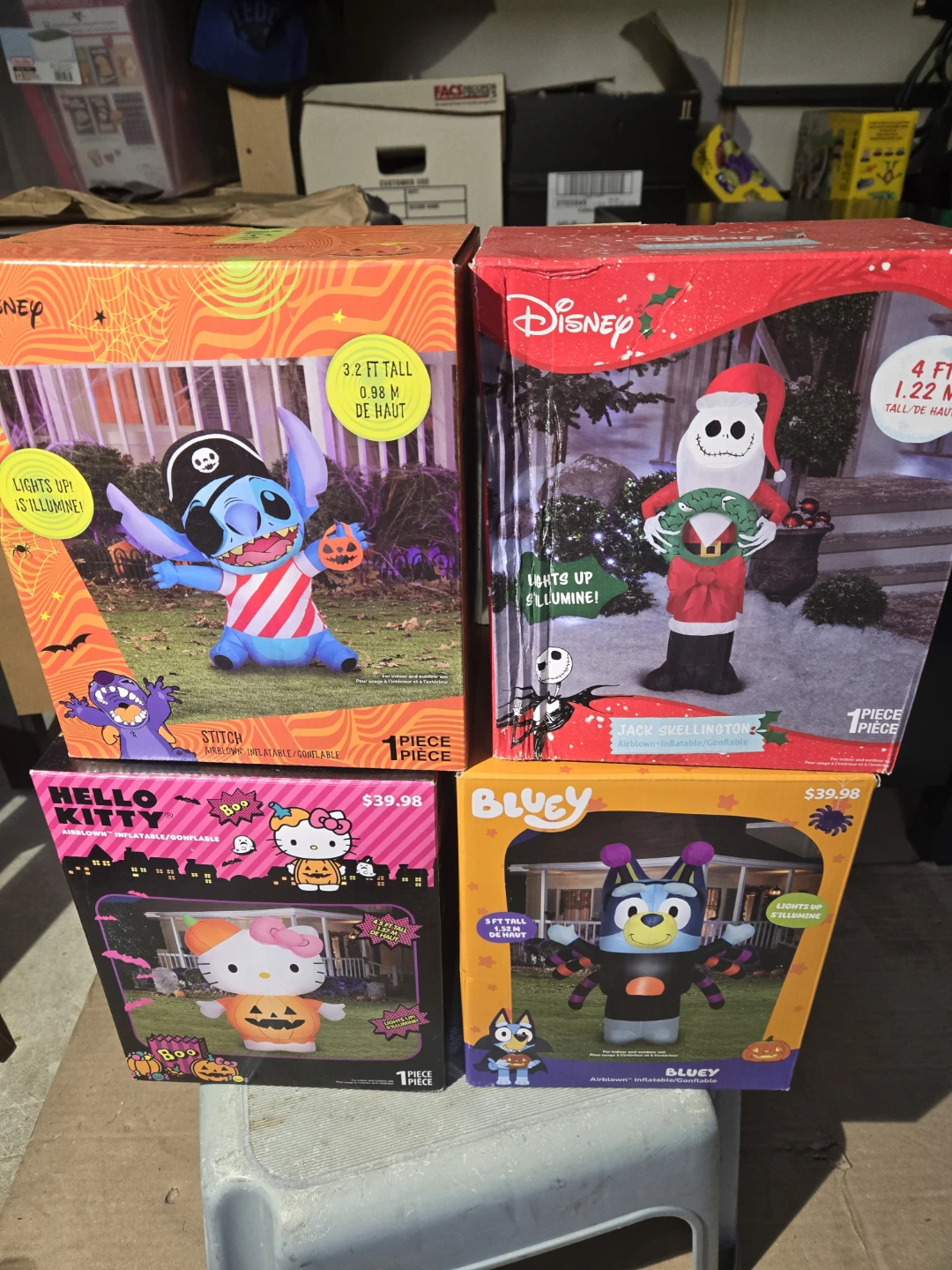 Brand new halloween inflatable decorations 4 avail - photo 2