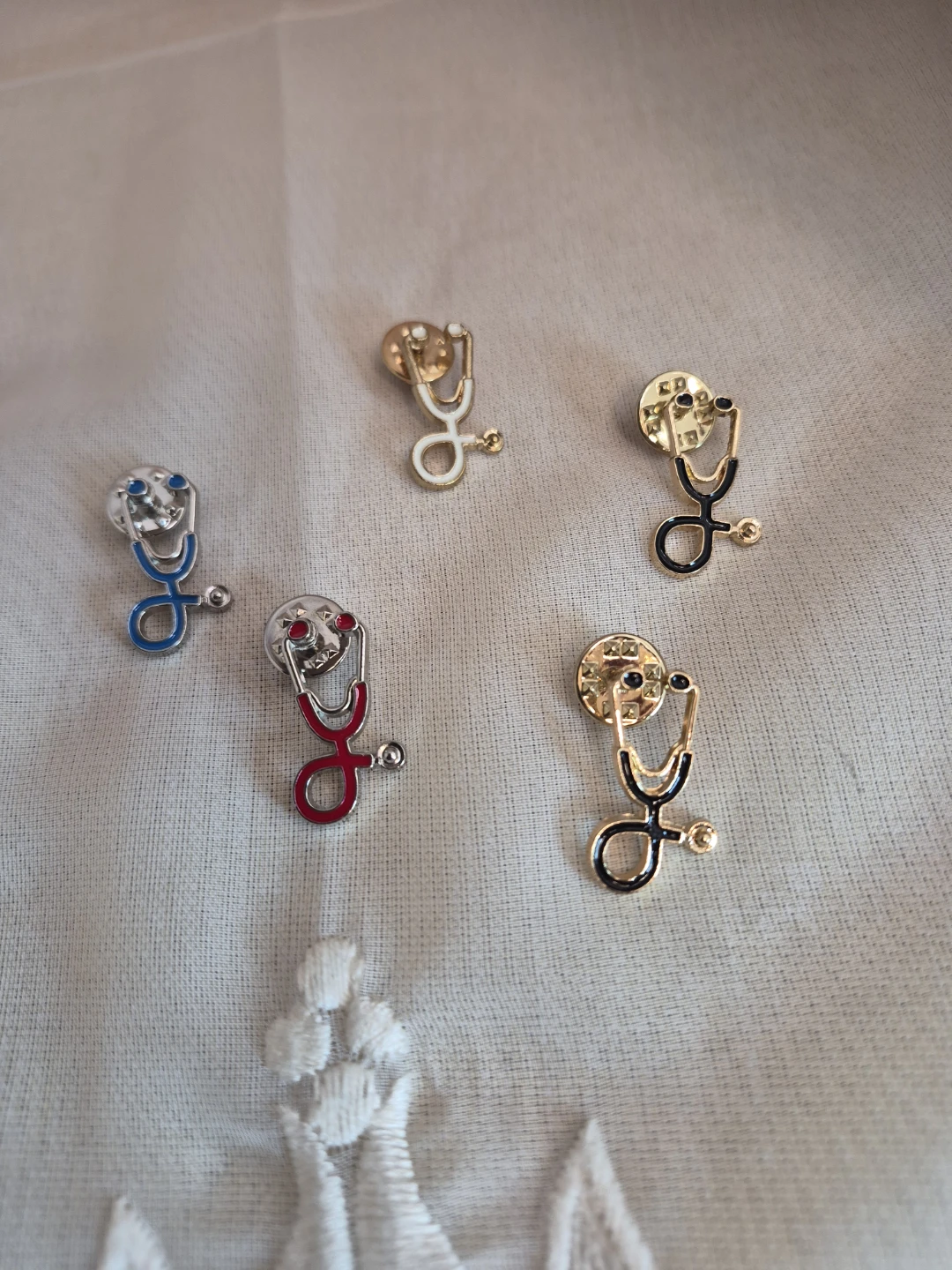 So Cute Stethoscope Pins Brand New without Tags