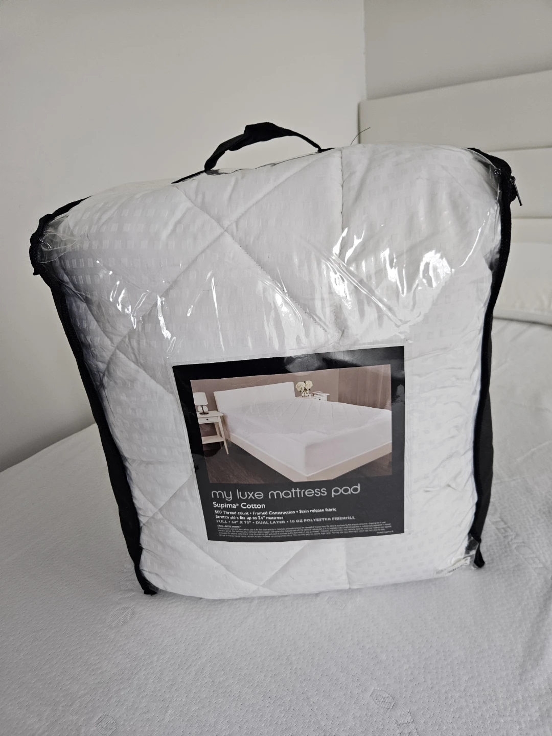 Bloomingdale's My Luxe Mattress Pad - Full