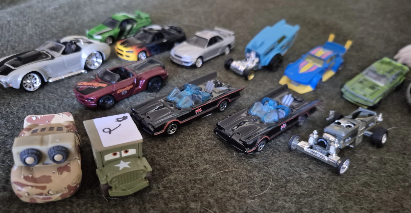 Collection of Assorted Toy Cars