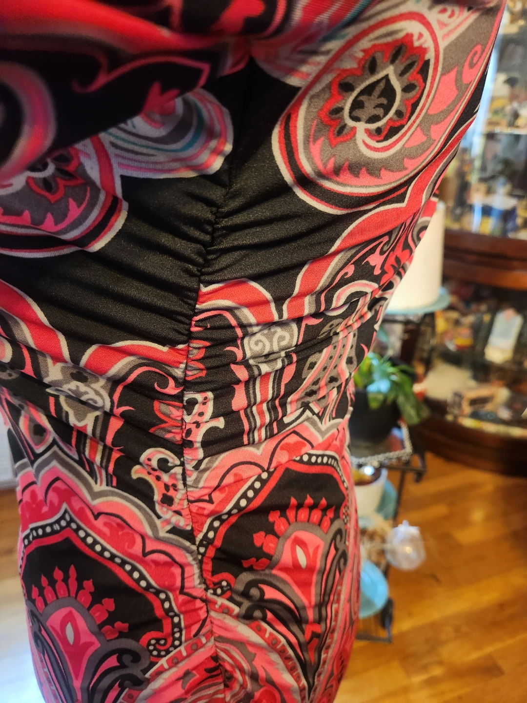 INC Petite Fitted Long-sleeve Paisley Dress - photo 5