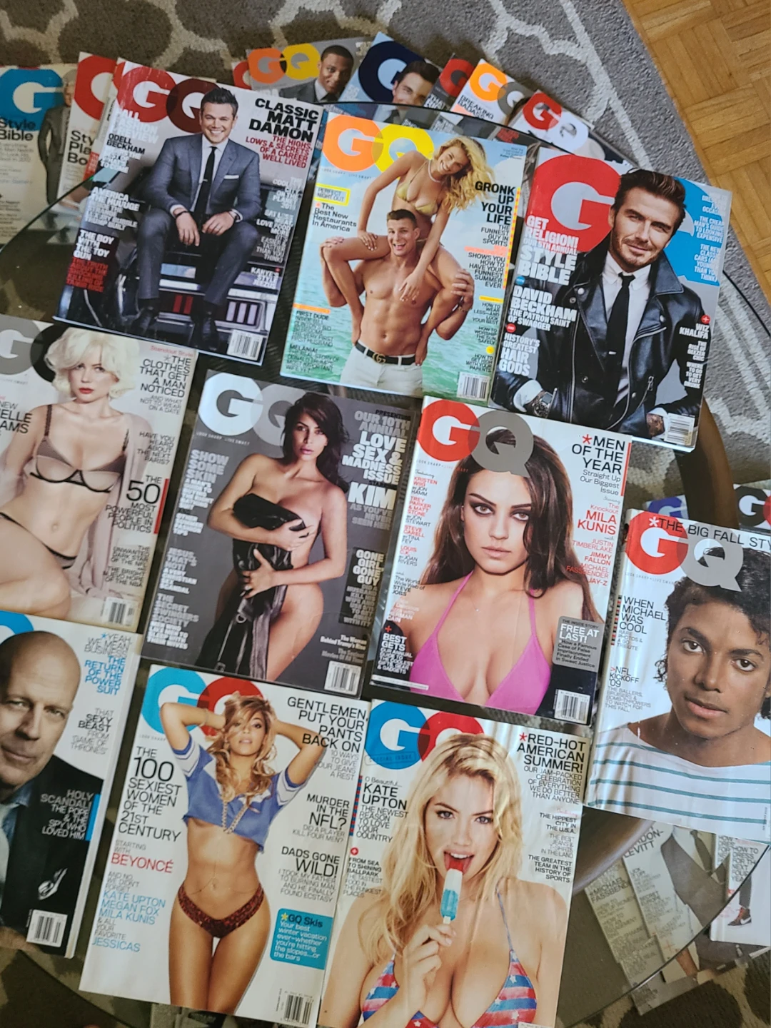 GQ Magazine Collection Lot of 32