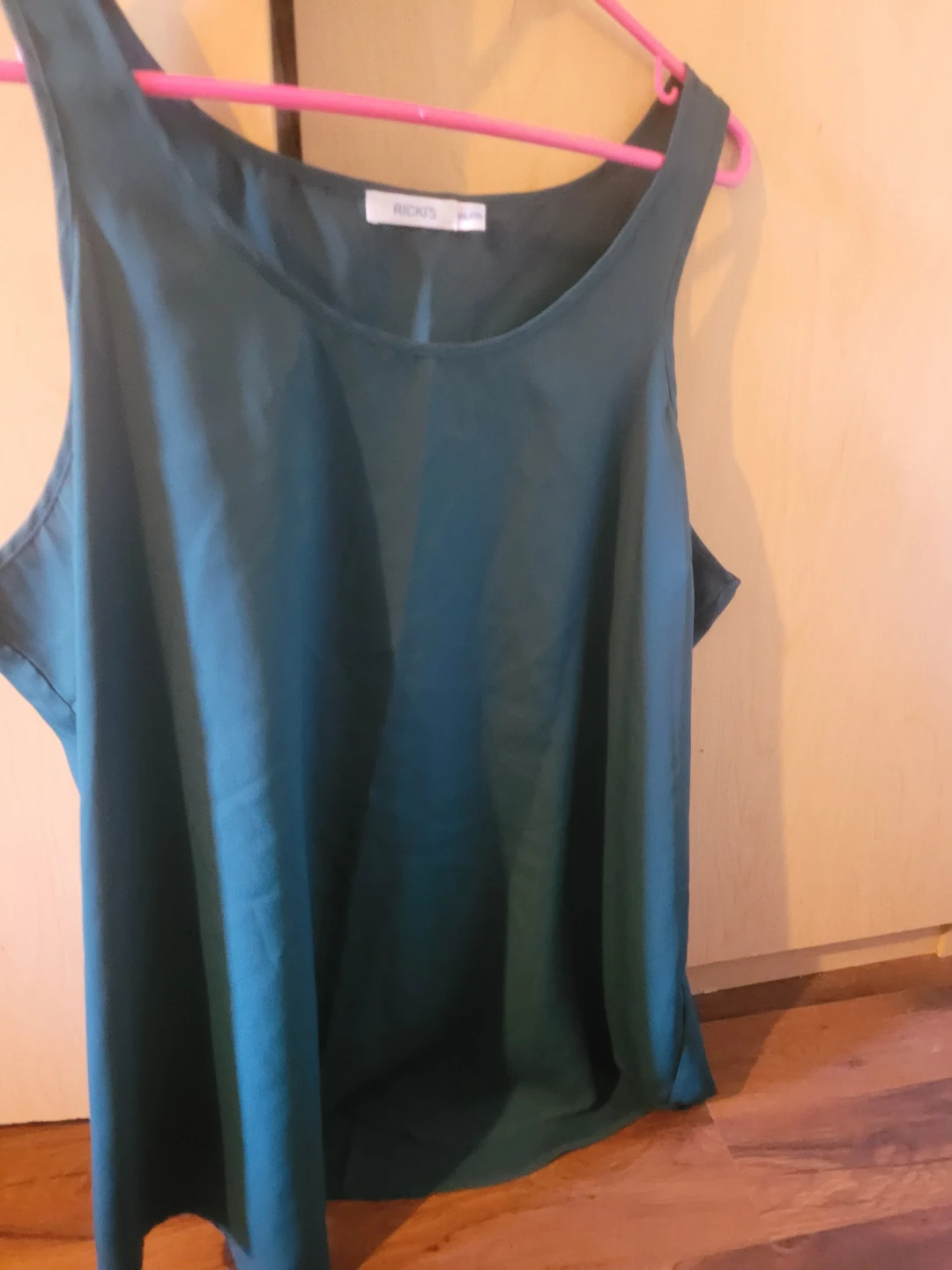 XXl rickis top polyester-green