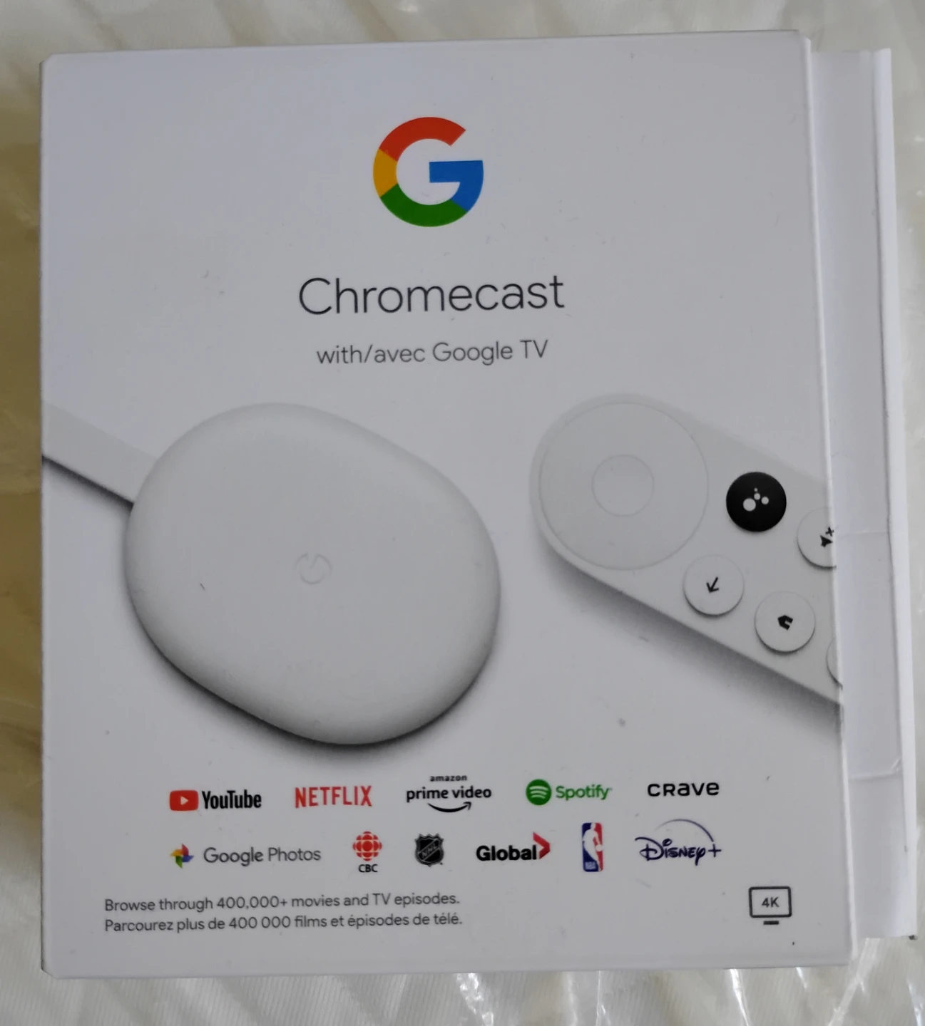 Google Chromecast 4K