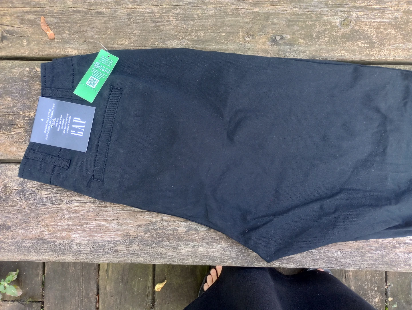 NEW Gap Downtown Khaki Pants Size 4 - photo 2