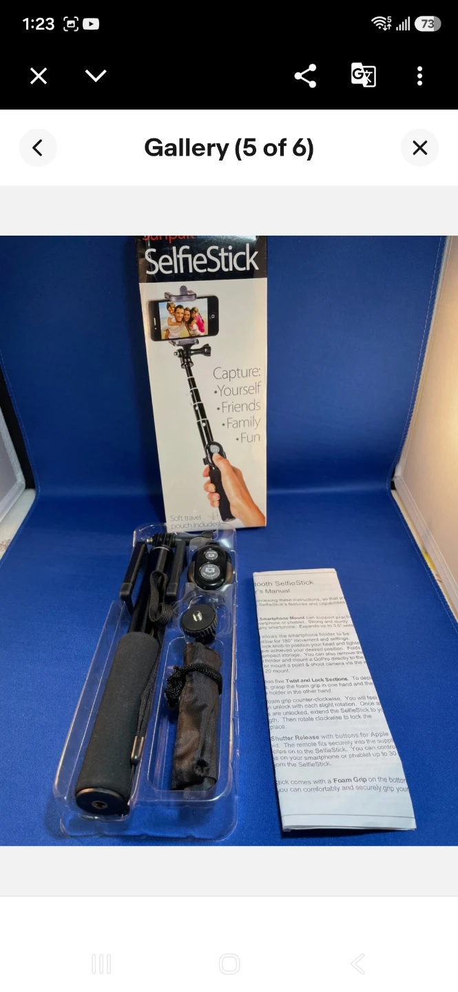 Sunpak Bluetooth Selfie Stick - photo 4