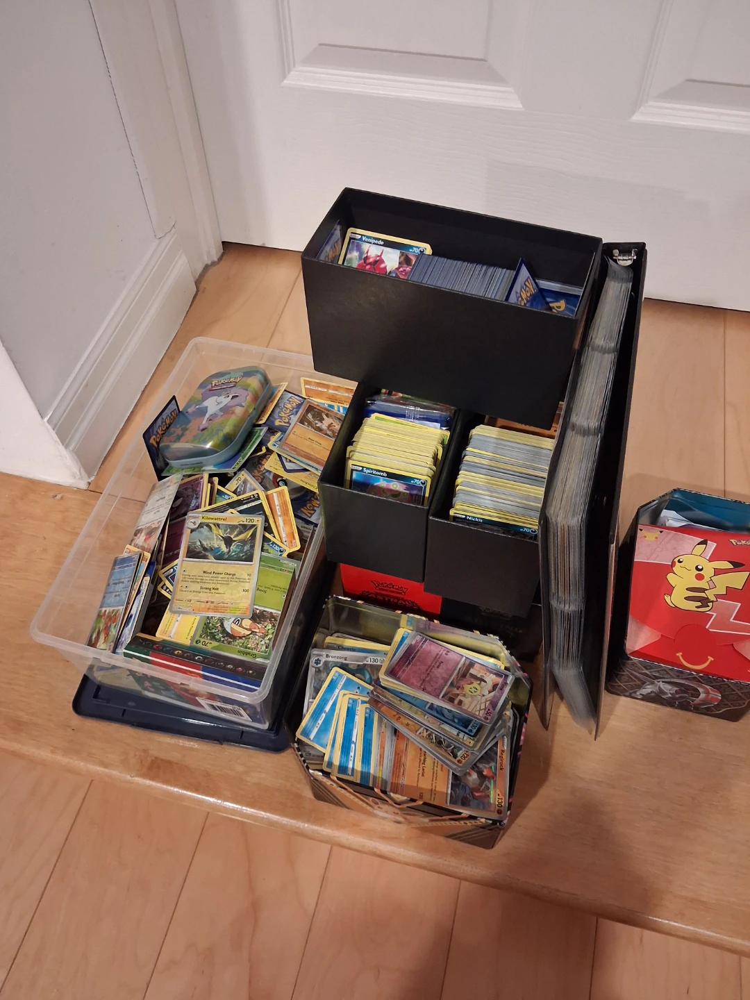 Large Pokemon Card Collection