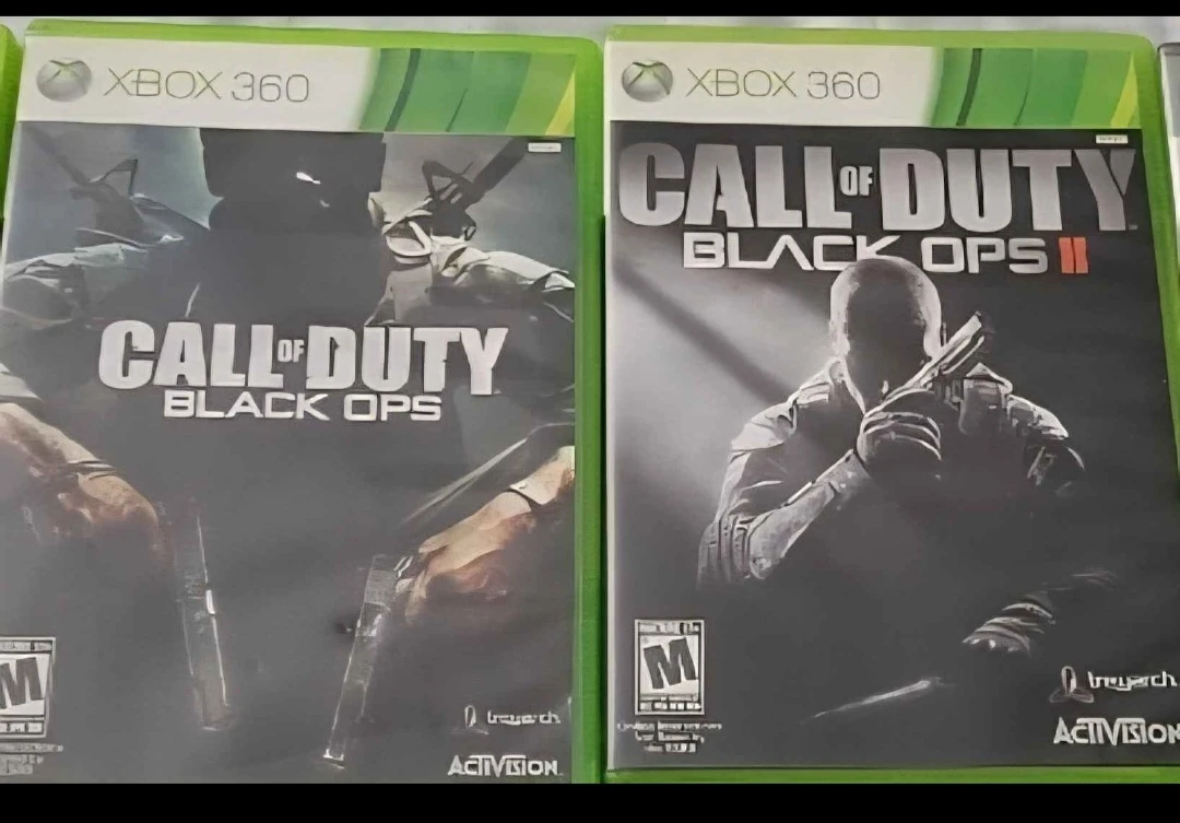 Call of Duty Black Ops and Black Ops II for Xbox 360