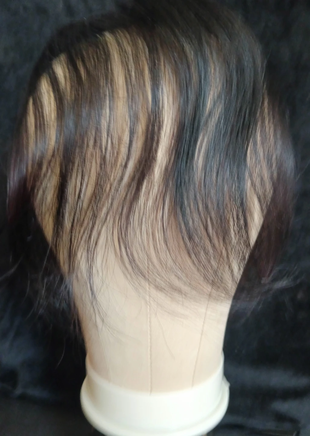 Short Synthetic Hair Topper. Color 1B - photo 2