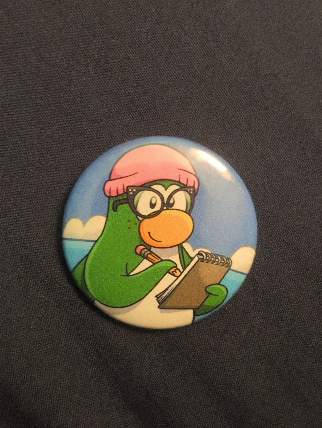 Club Penguin Pin-back Button