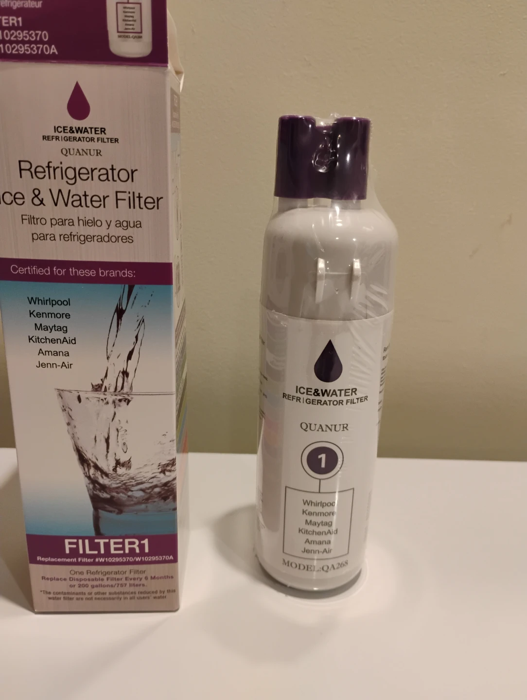 Quanur Filter 1 Refrigerator Water Filter - photo 5