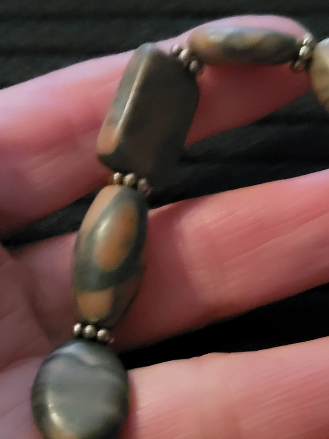 Jasper Gemstone Bead Bracelet - photo 4