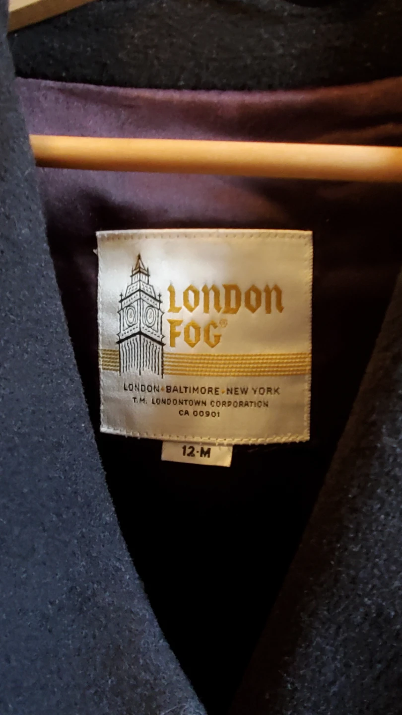 London Fog double-breasted coat - photo 2