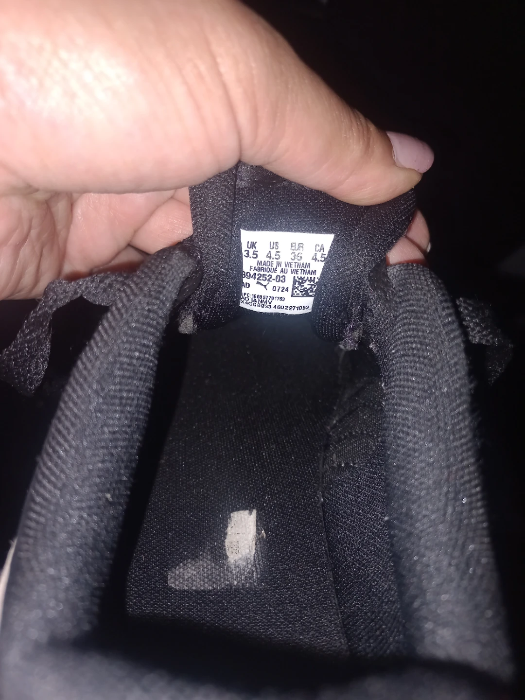 Puma Black and White Sneakers - photo 4