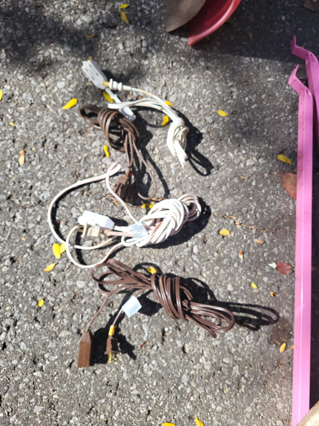 Assorted Electric Extension Cords