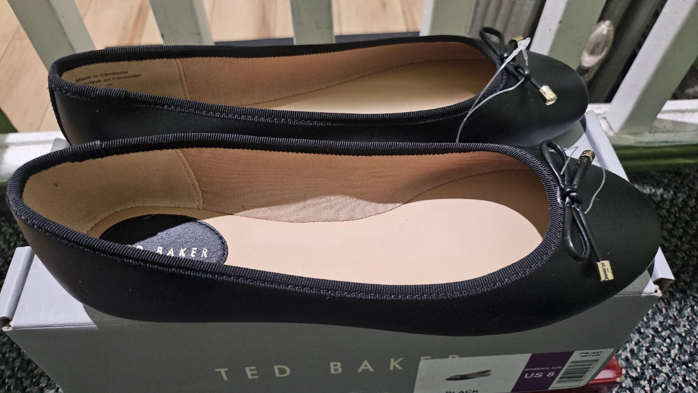 Ted Baker Black Ballet Flats - photo 4