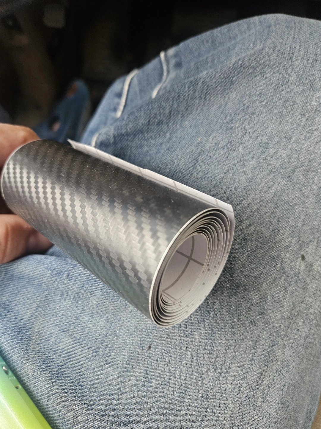 Carbon Fibre Vinyl Wrap Roll