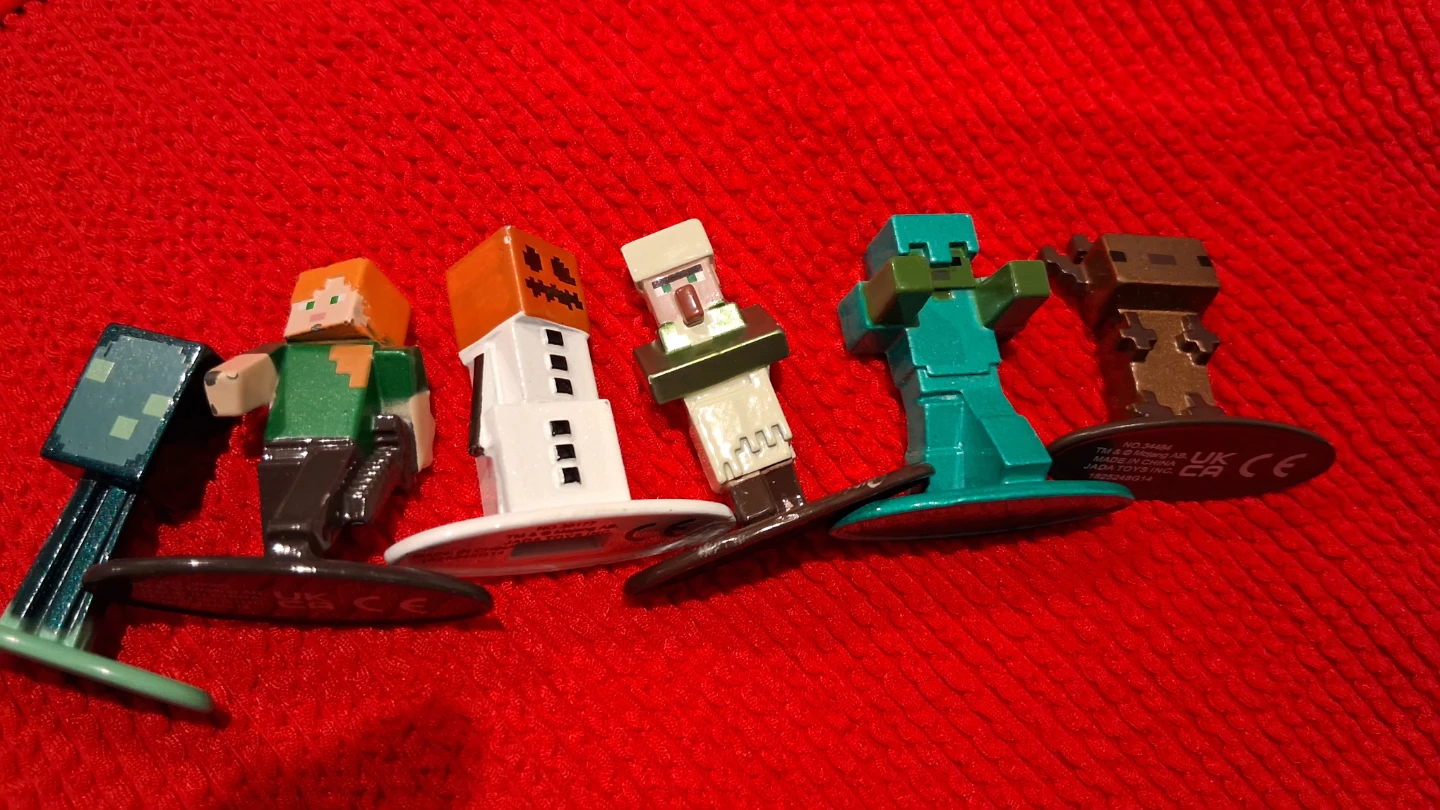 Jada Toys Minecraft Nano Metalfigs Set