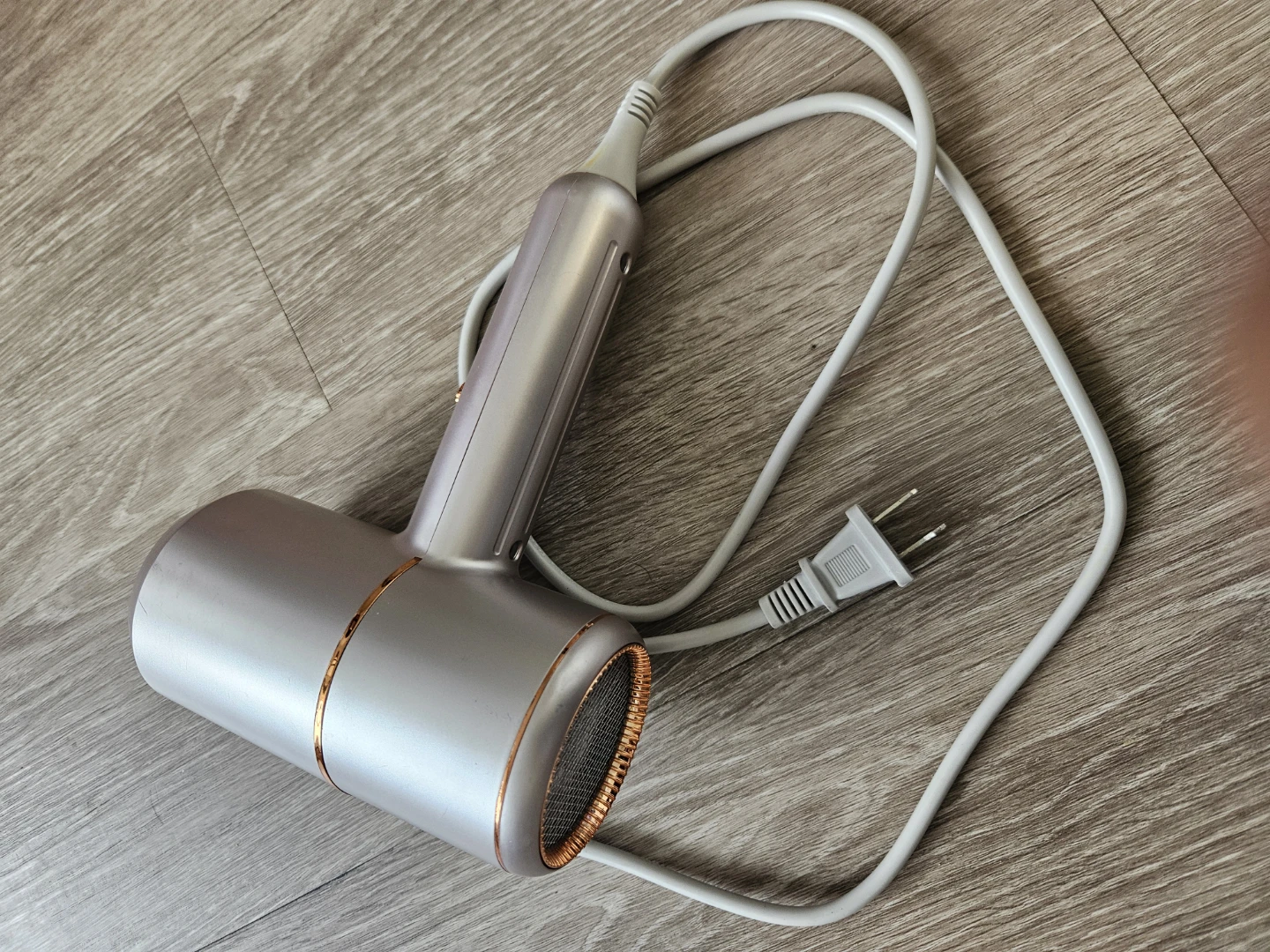 Hair dryer, pale gold - photo 2