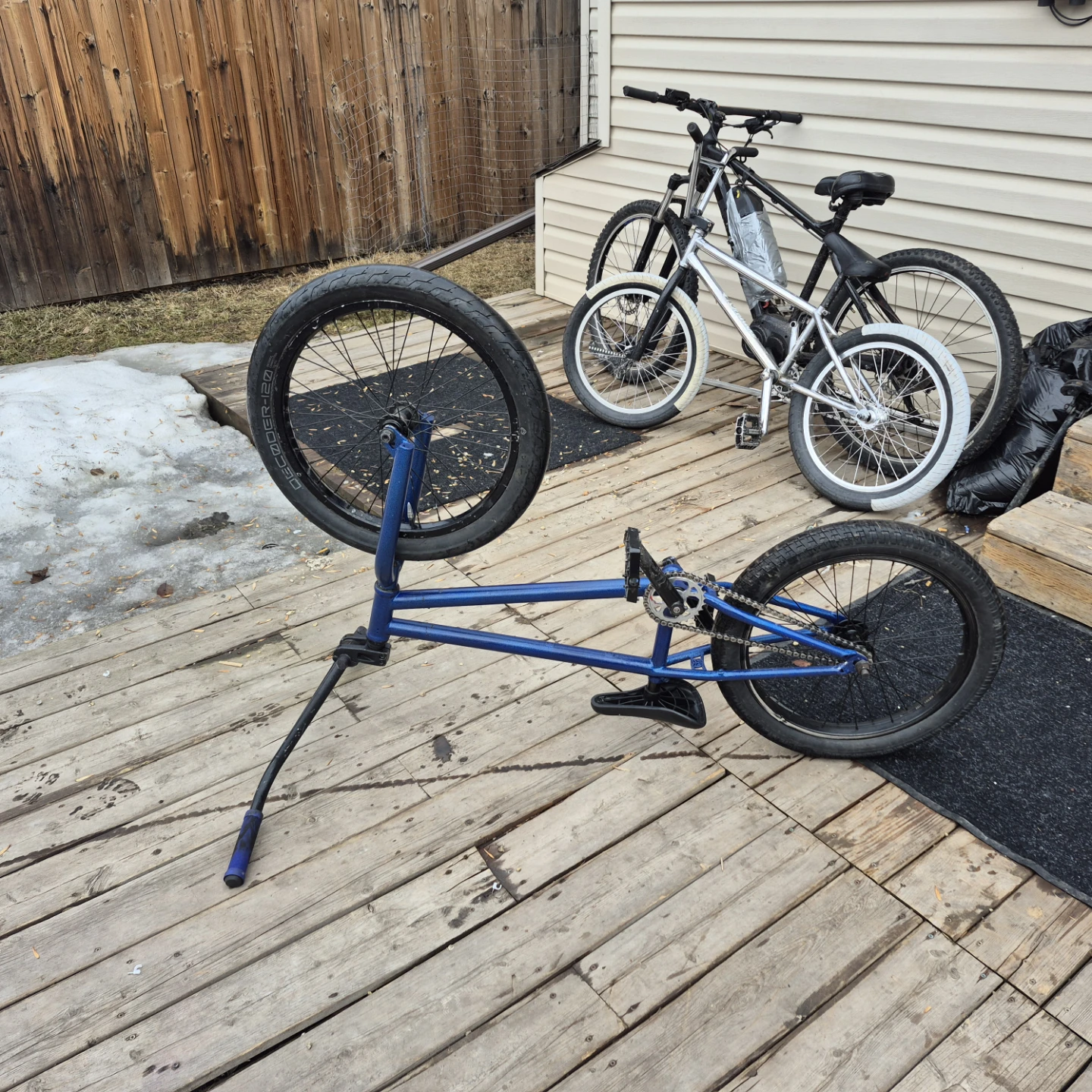 Blue BMX Bicycle - photo 2