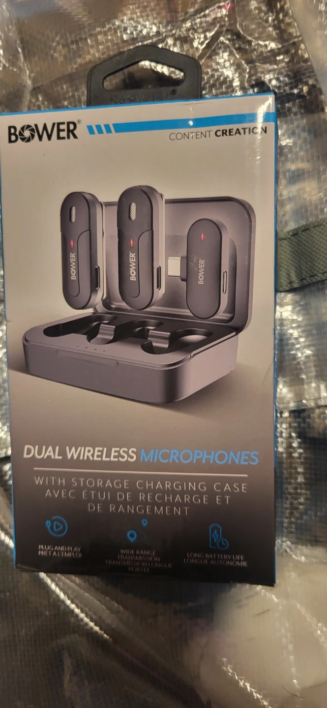 Bower Dual Wireless Microphones
