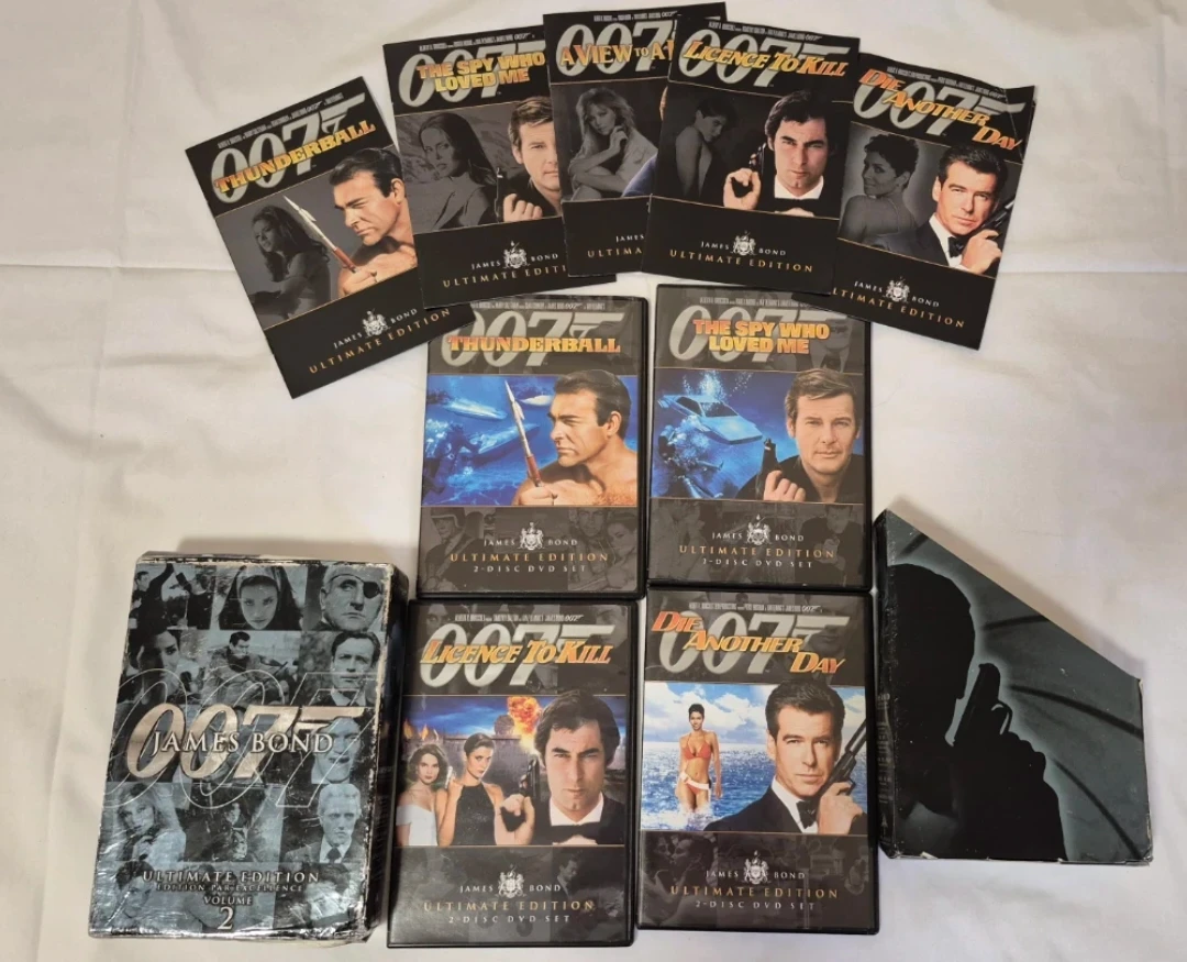 007 James Bond Ultimate Edition Volume 2 DVDS