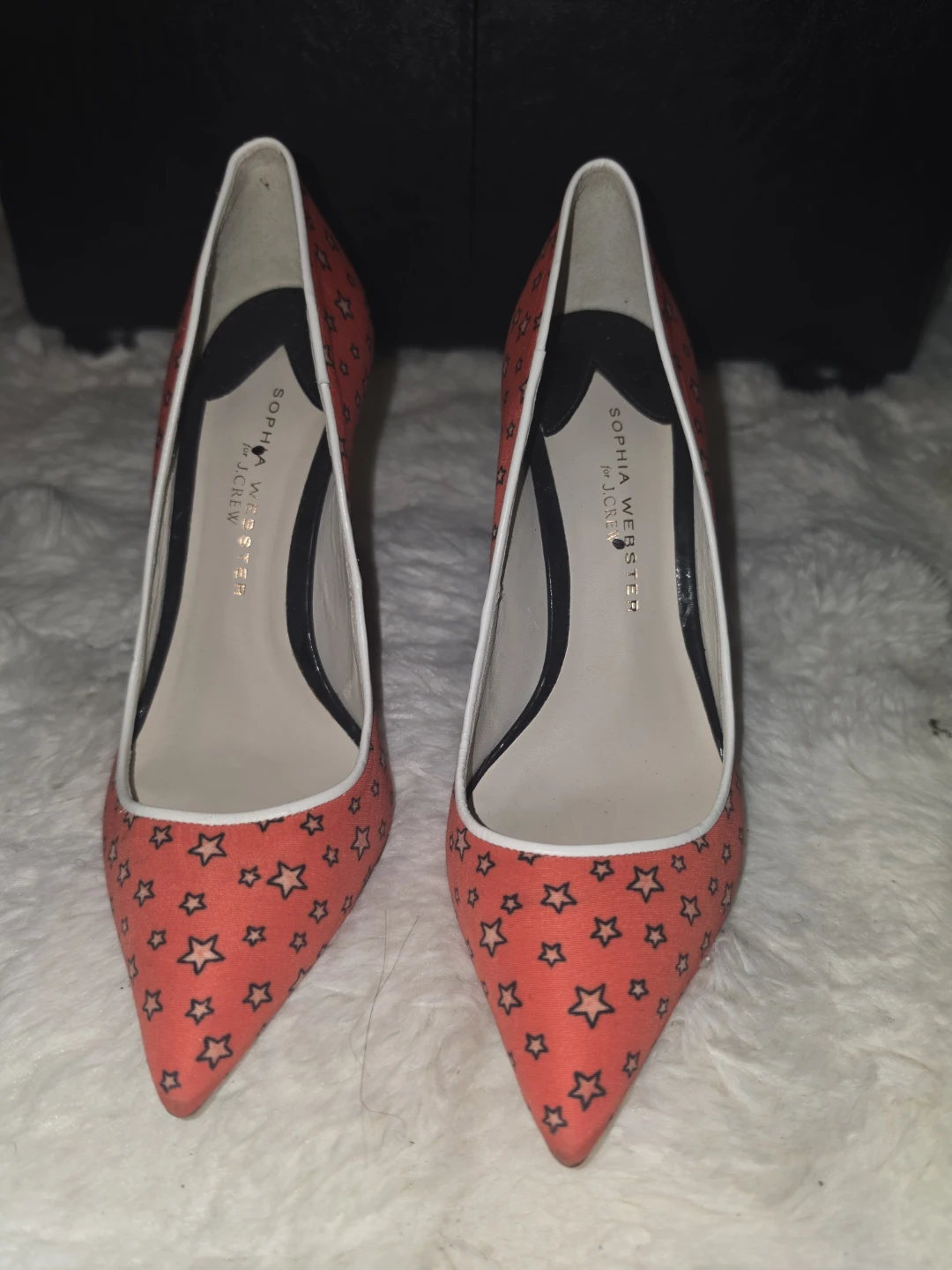 Sophia Webster for J.Crew Star Print Heels