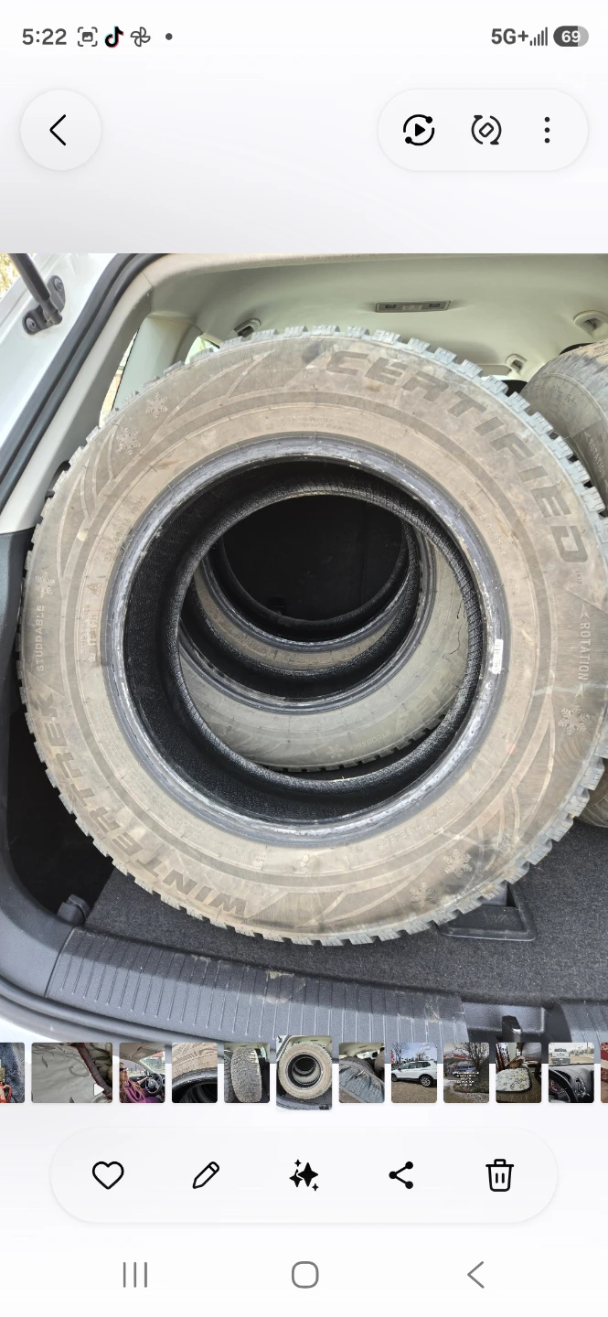 Certified Winter Studed Tires 235/60R16 - photo 4