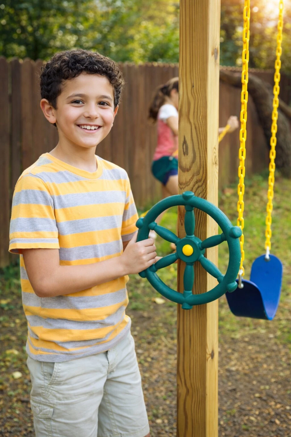 Swing-N-Slide Pirate Ship Wheel and Handle Set - photo 3