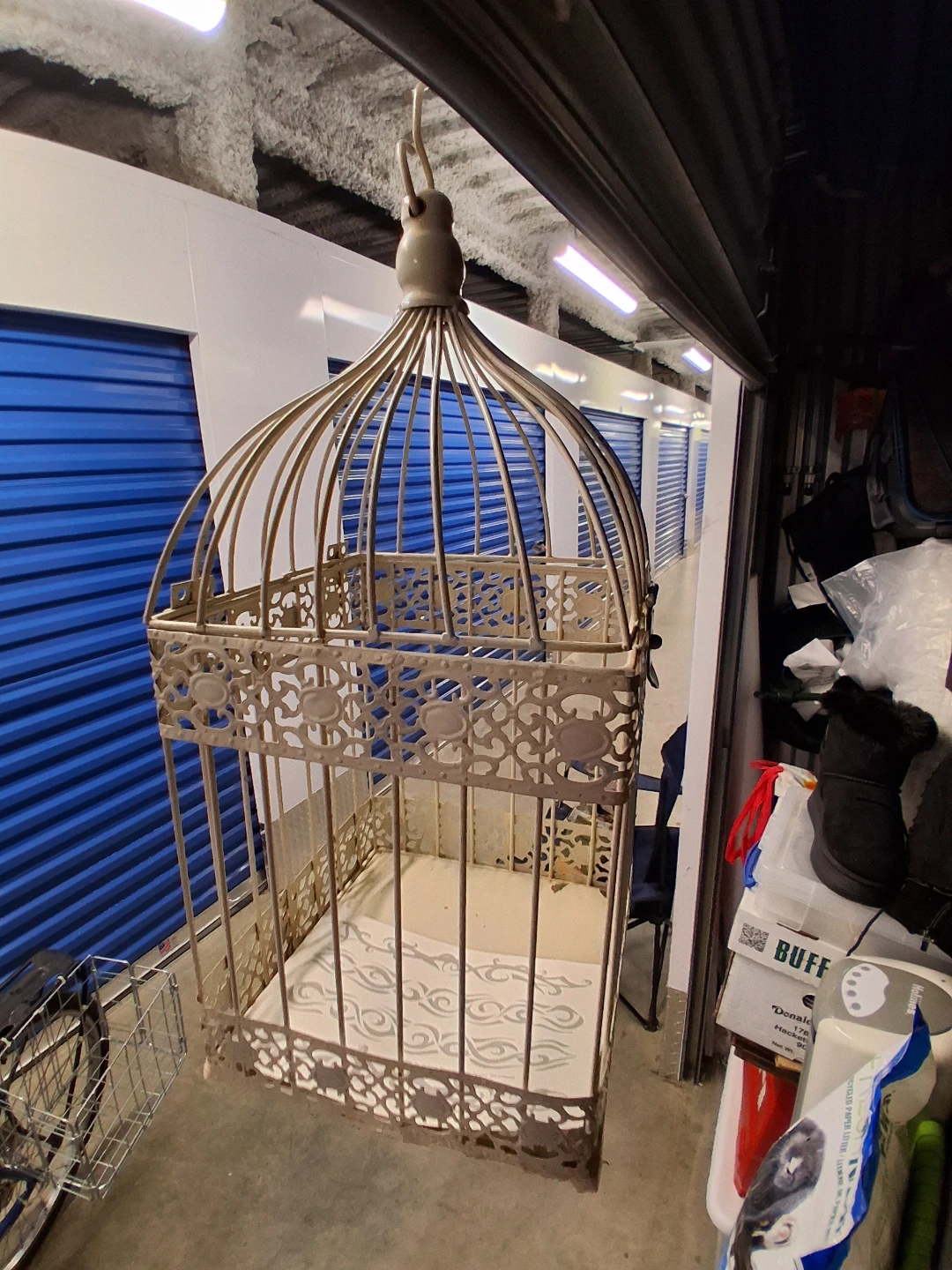 Set of Two Vintage Style Bird Cages - photo 4