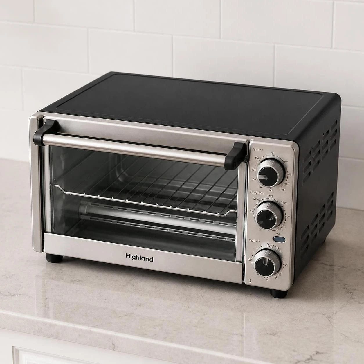 Highland Stainless Steel Toaster Oven