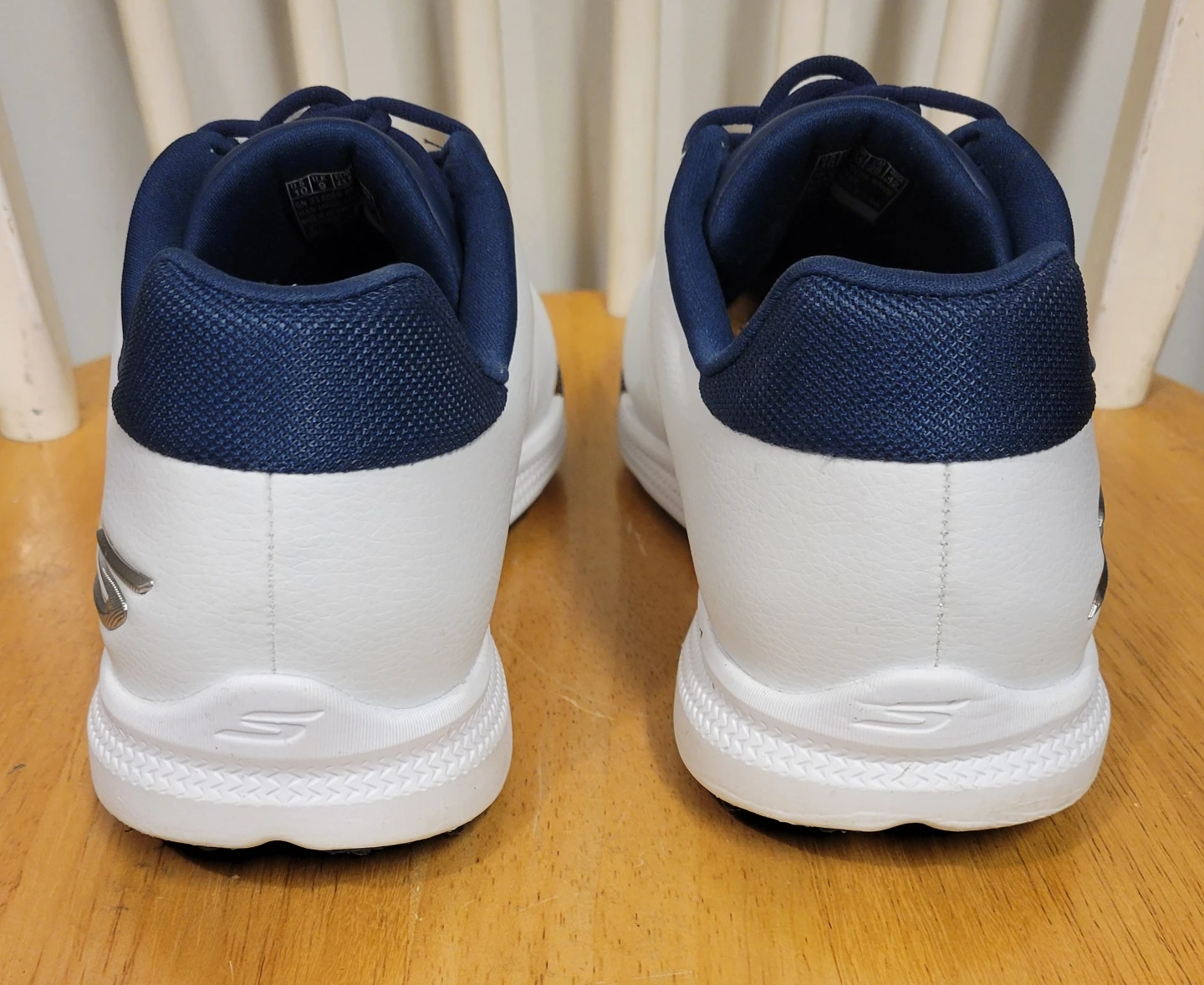 Skechers GO GOLF Tempo GF Shoes Sneakers White Blue Men Sz 10 - photo 5