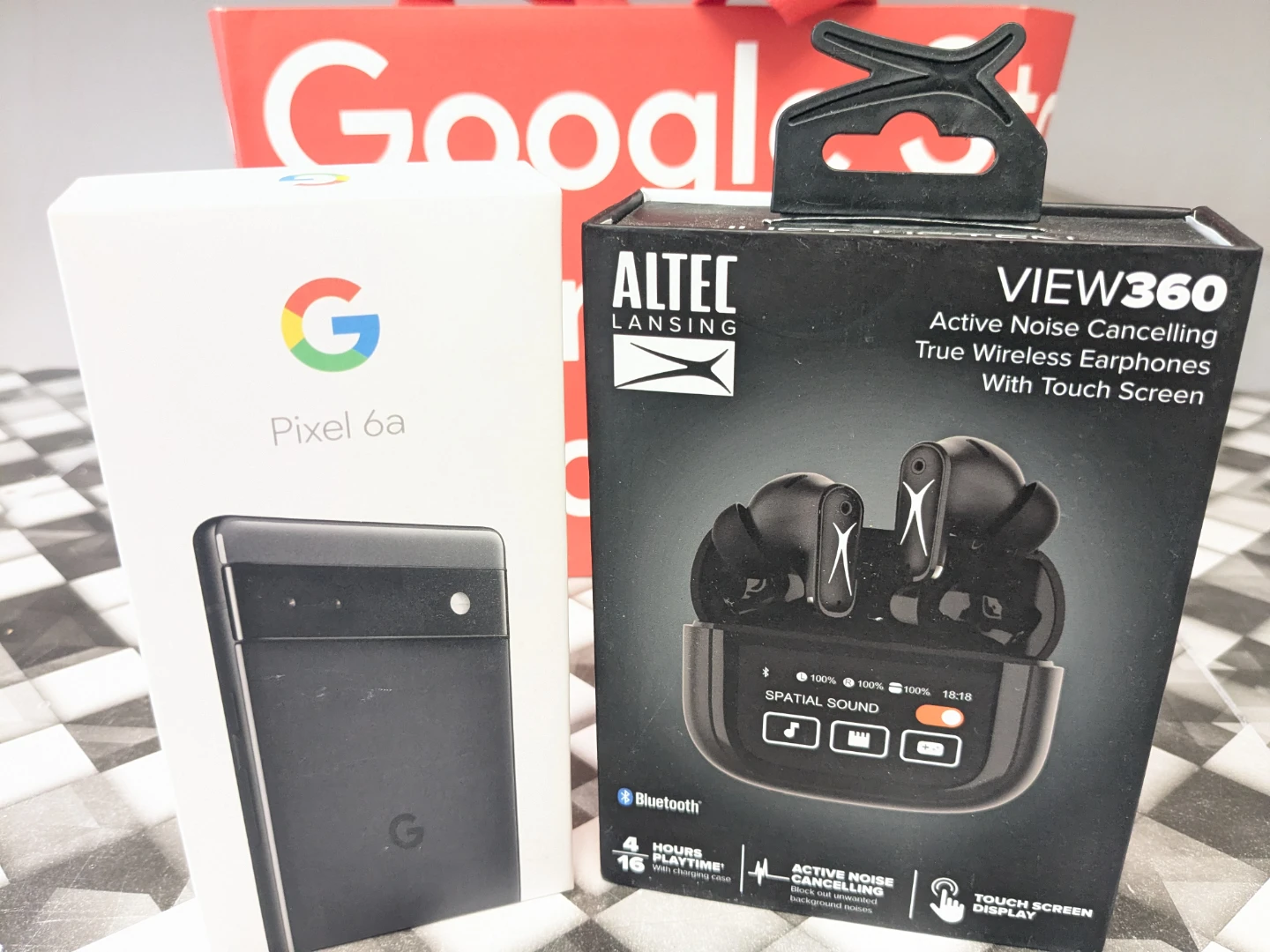 Google Pixel 6a UNLOCKED + Altec 360 Earbuds