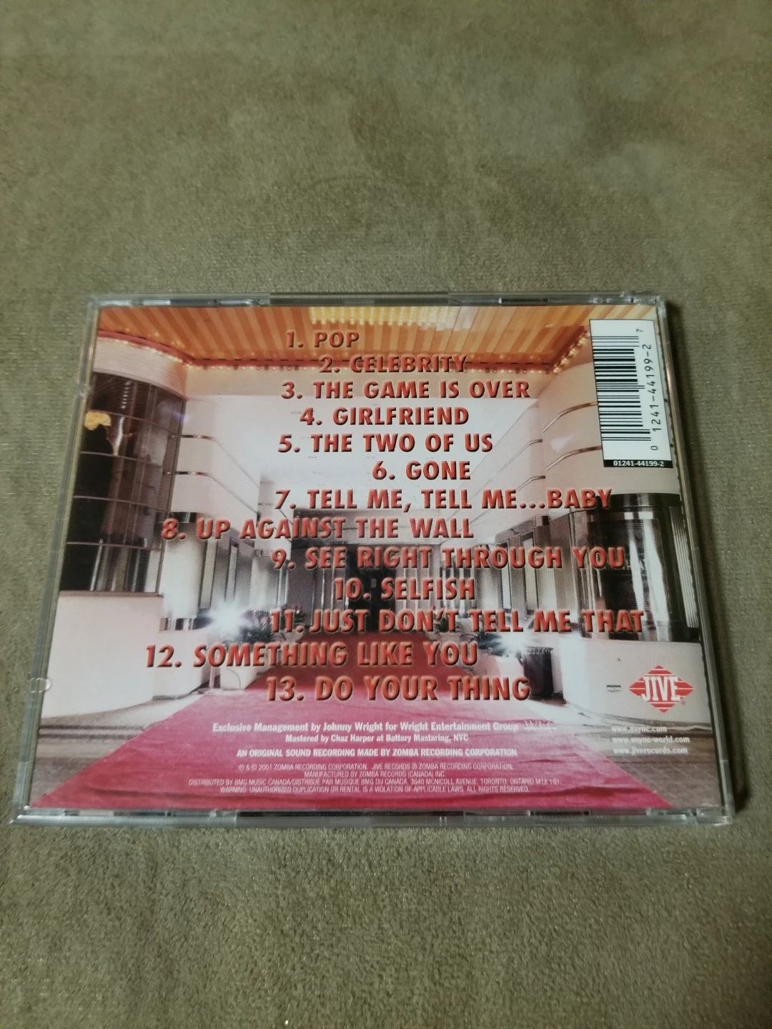 NSYNC Celebrity CD - photo 2