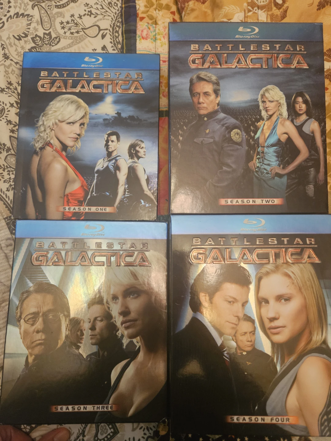 Battlestar Galactica Seasons 1-4 Blu-ray
