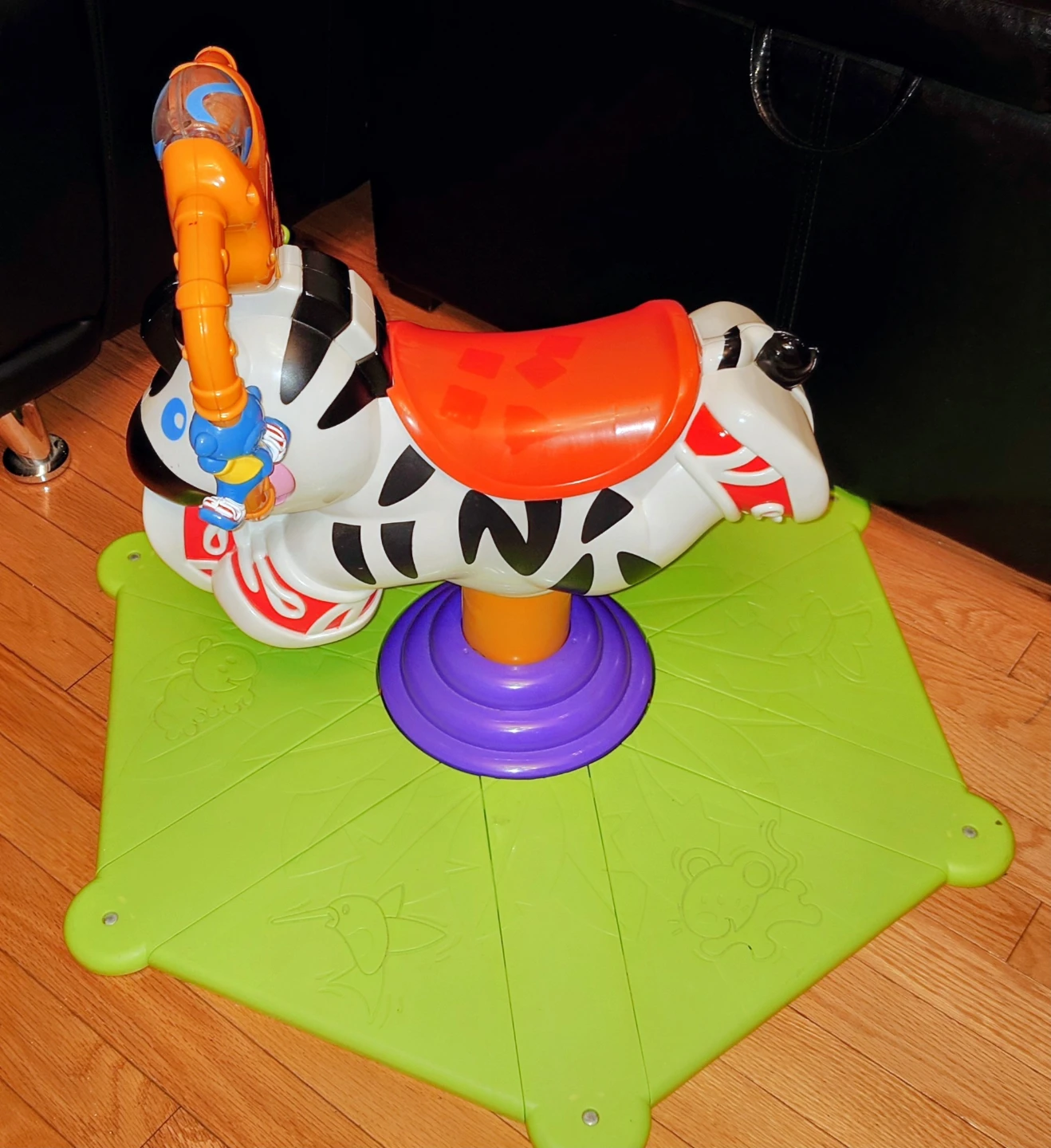 Fisher-Price Bounce and Spin Zebra - photo 2