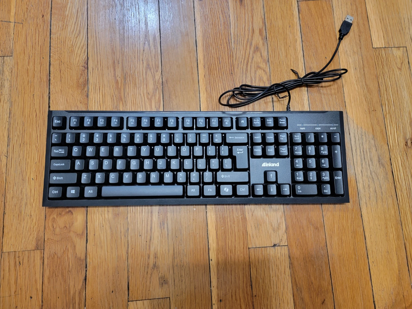 Inland USB Wired Keyboard and Mouse Combo - photo 2