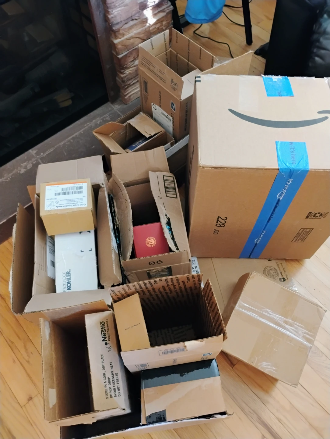 Free boxes, box fillers & bubble wrap...