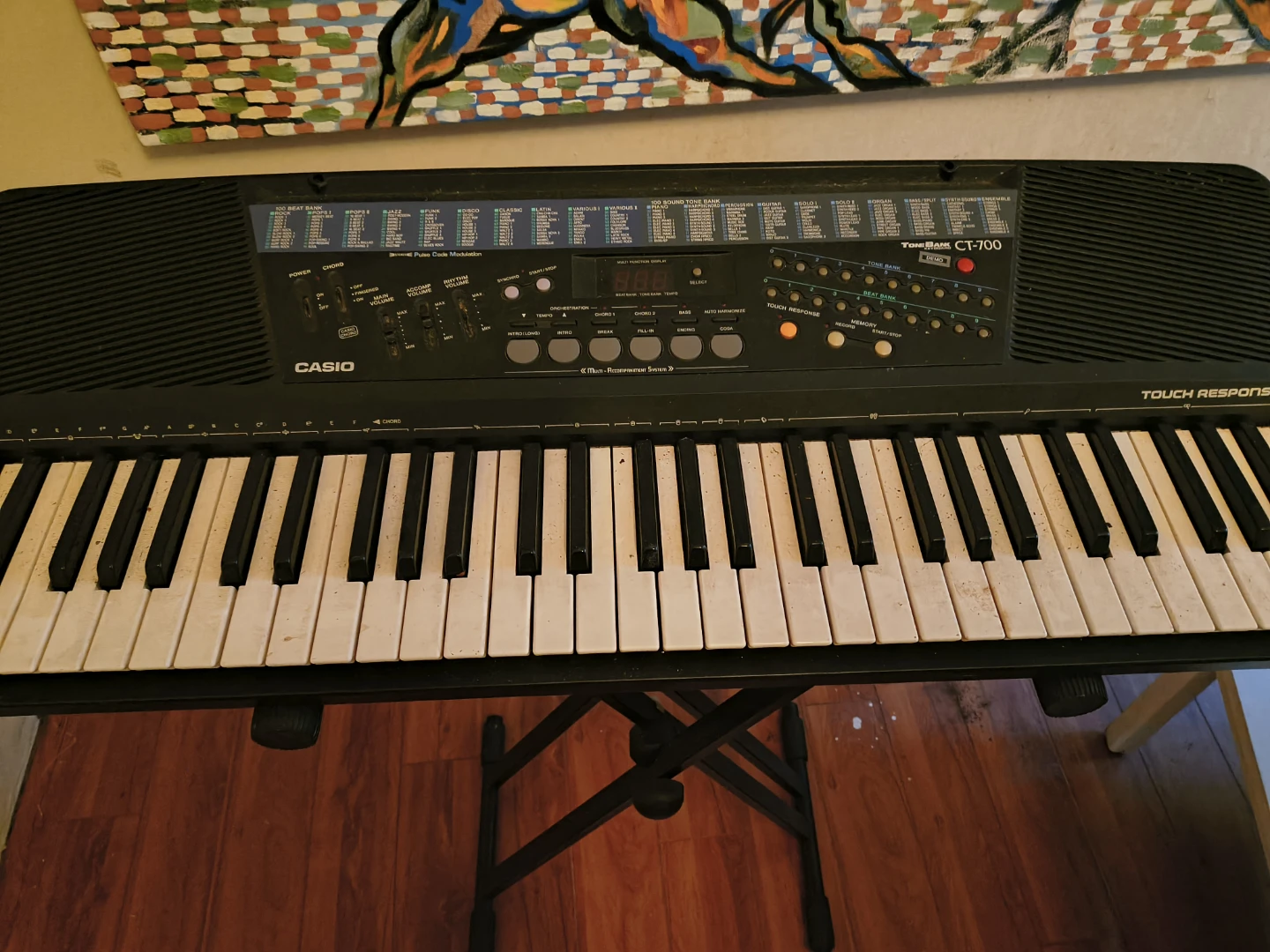 Casio ToneBank CT-700 Keyboard - photo 4
